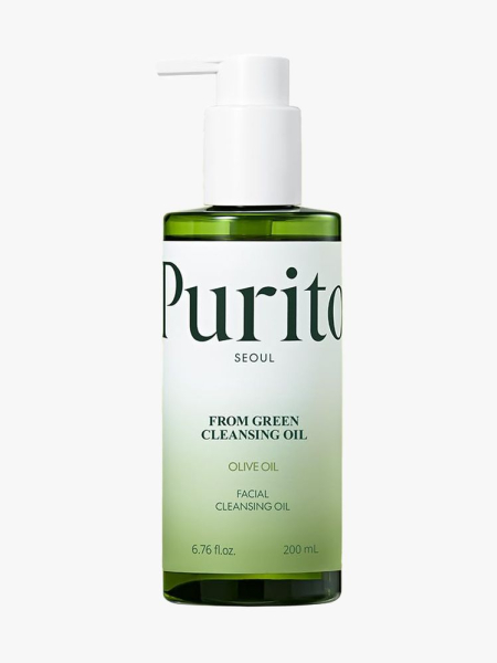 Purito From Green Cleansing Oil in branded component on a light gray background